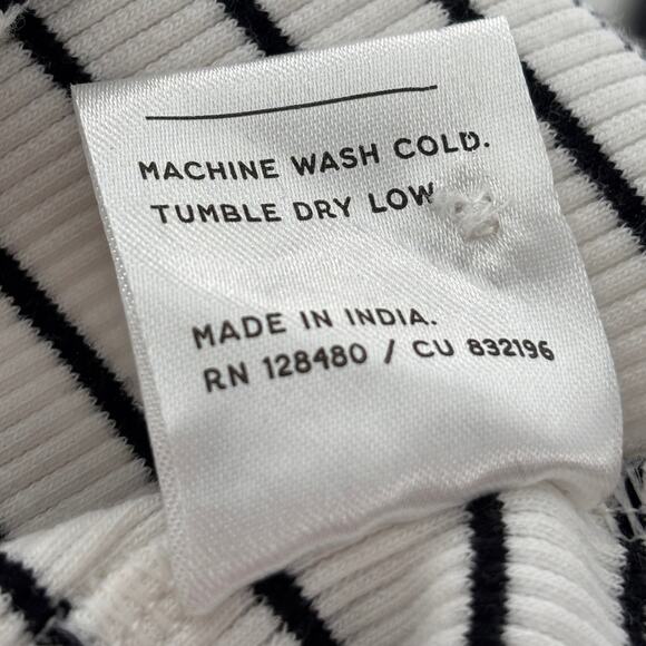 Pact Striped Favorite Rib Henley Long Sleeve Top - Picture 11 of 11